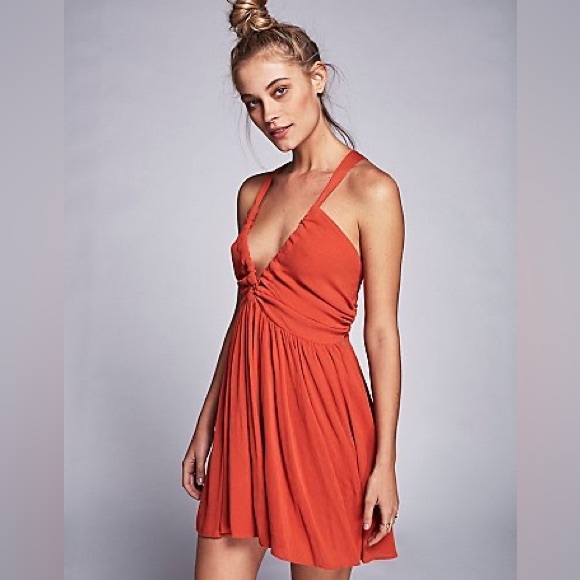Free People Dresses & Skirts - Free People Rosetta Dress Fiesta Red XS